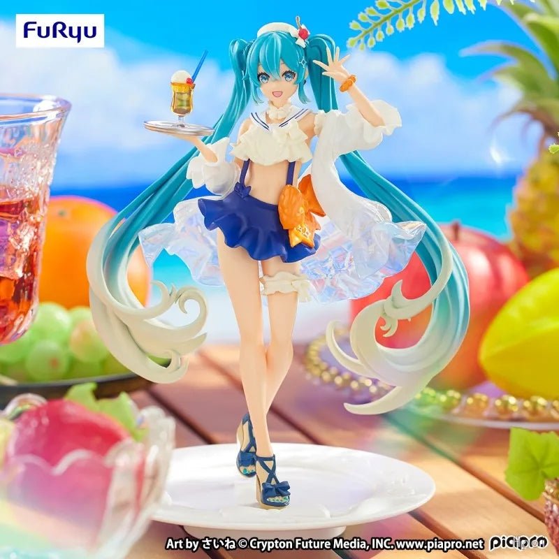 Figura Original FuRyu Hatsune Miku todos los estilos - SweetSweets Macaroon Ver. 21cm | Modelo de Colección y Regalo en Costa Rica - Tico Ofertas