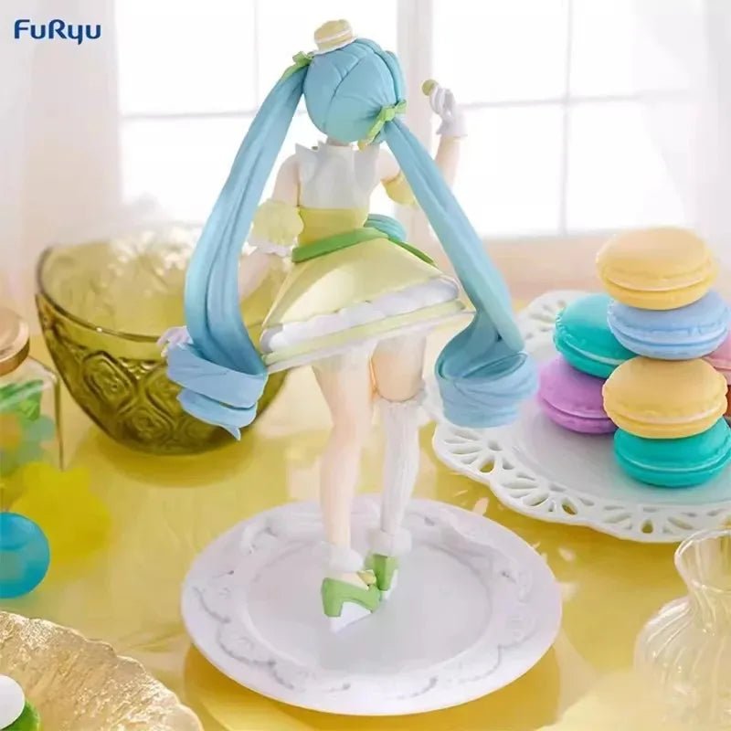 Figura Original FuRyu Hatsune Miku todos los estilos - SweetSweets Macaroon Ver. 21cm | Modelo de Colección y Regalo en Costa Rica - Tico Ofertas