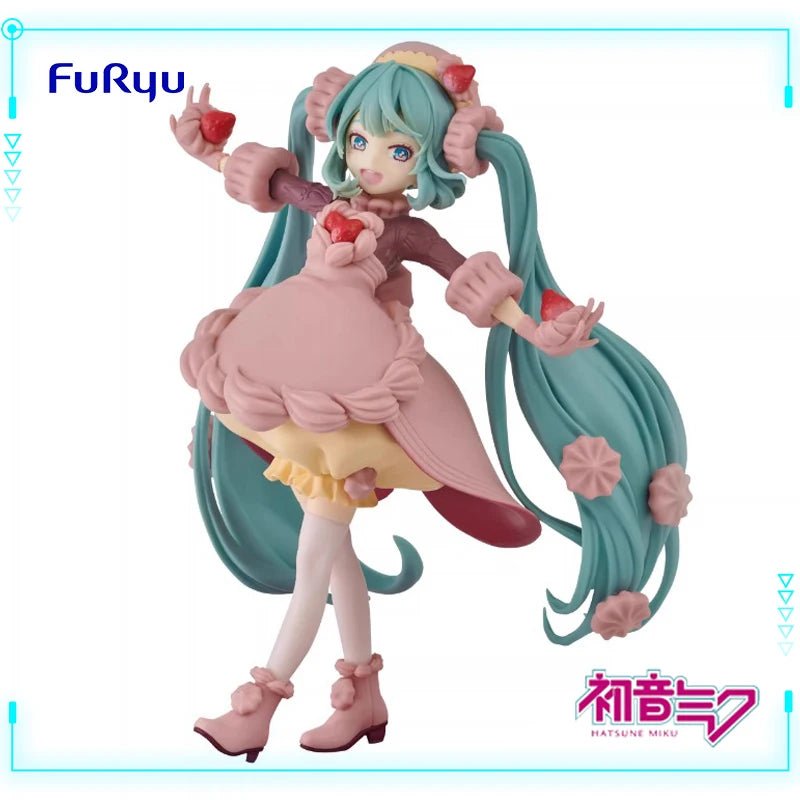 Figura Original FuRyu Hatsune Miku todos los estilos - SweetSweets Macaroon Ver. 21cm | Modelo de Colección y Regalo en Costa Rica - Tico Ofertas