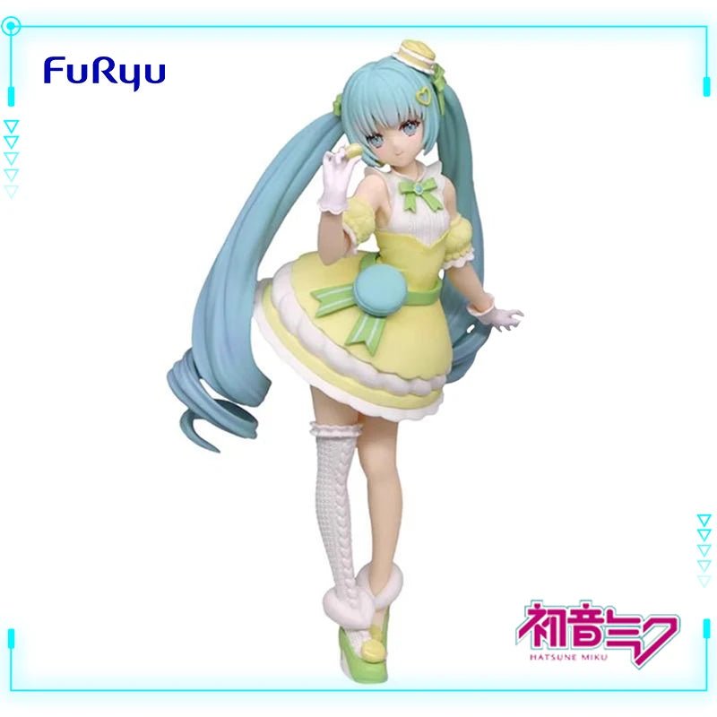 Figura Original FuRyu Hatsune Miku todos los estilos - SweetSweets Macaroon Ver. 21cm | Modelo de Colección y Regalo en Costa Rica - Tico Ofertas