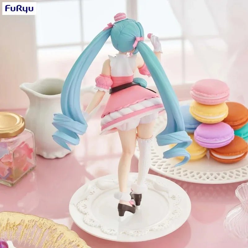 Figura Original FuRyu Hatsune Miku todos los estilos - SweetSweets Macaroon Ver. 21cm | Modelo de Colección y Regalo en Costa Rica - Tico Ofertas