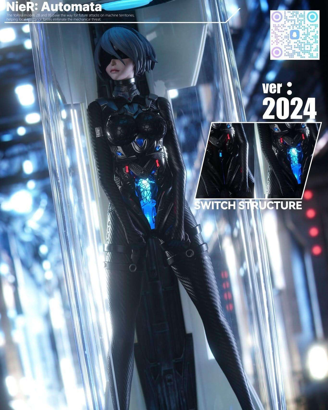 Figura QKST Studio - Electric Statue Heavy Metal 2B Mecanica forma | Figuras Anime Costa Rica, TODO EN ANIME  | Tico ofertas