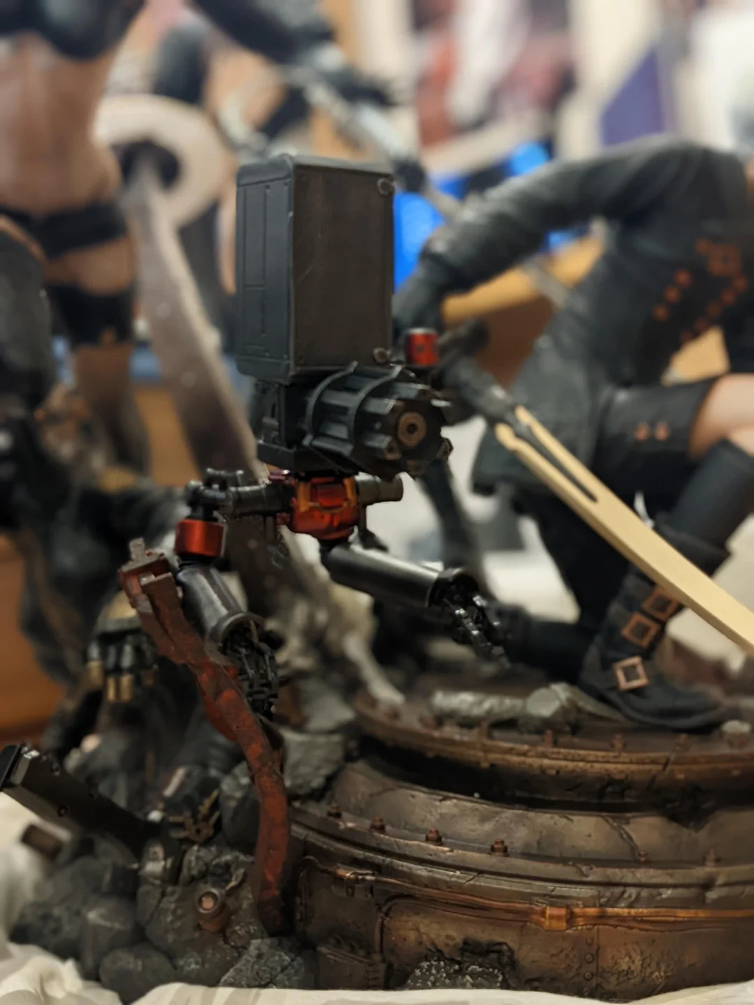 Black Estatuilla Nier: Automata | Masterline 1/4 Deluxe | Square Enix | Tico Ofertas