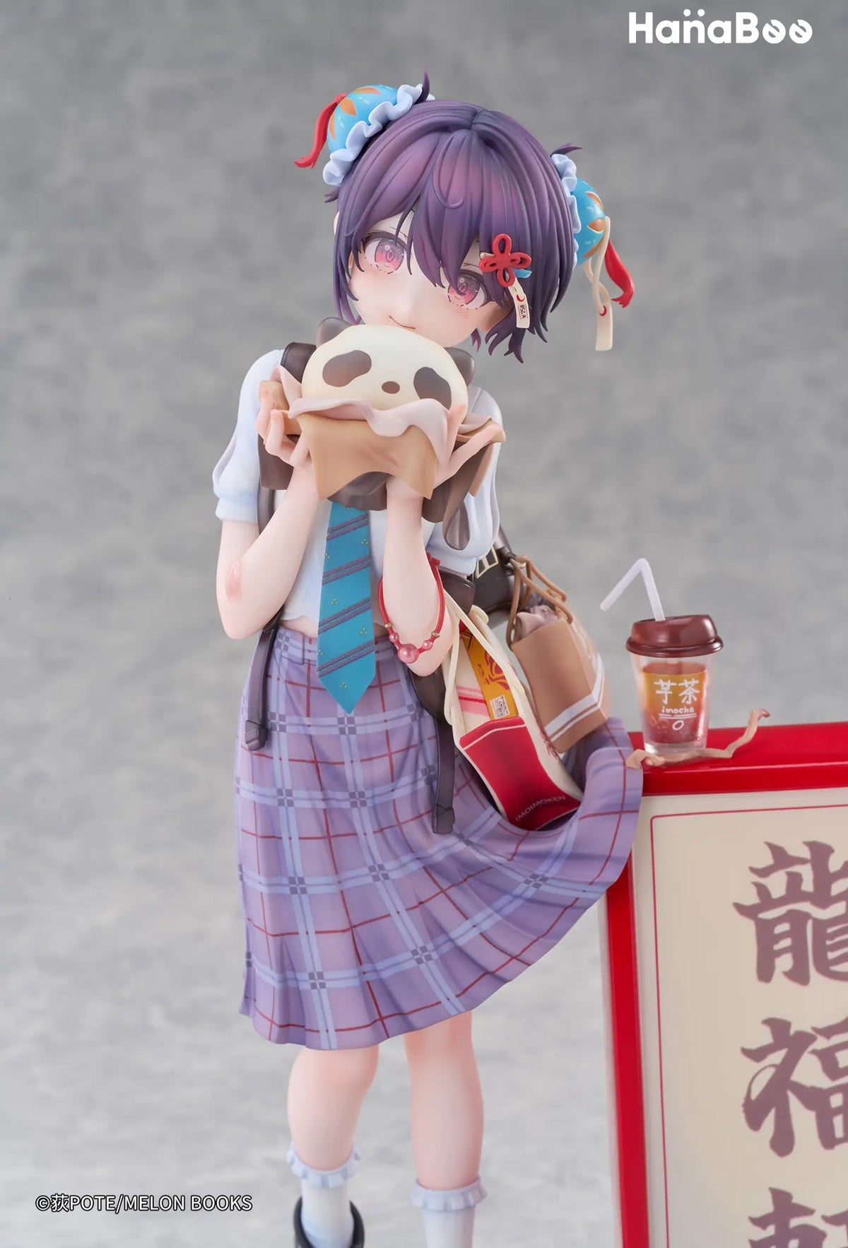 Figura de colección Estatuilla Panda Nikuman-chan | HanaBee