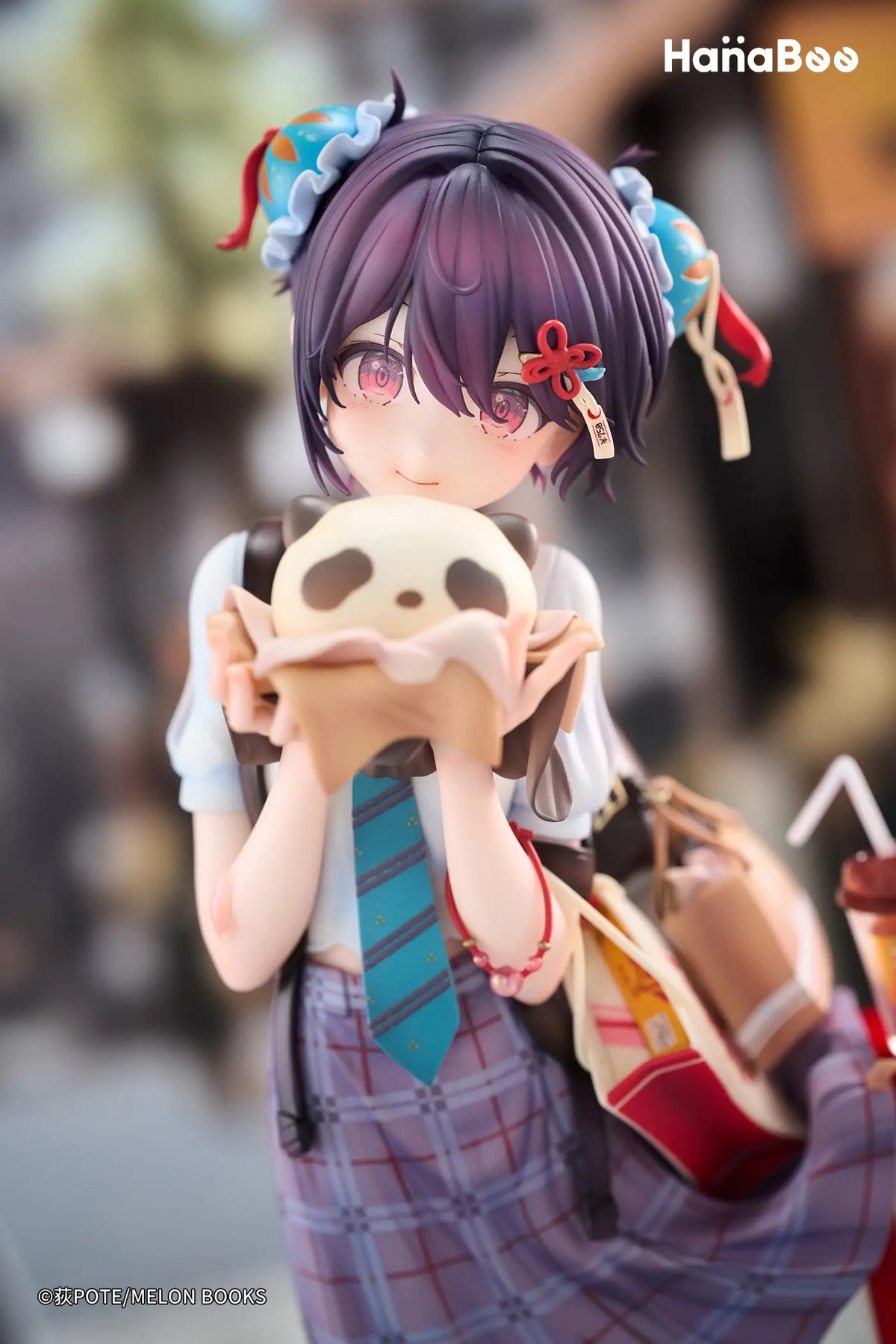 Figura de colección Estatuilla Panda Nikuman-chan | HanaBee