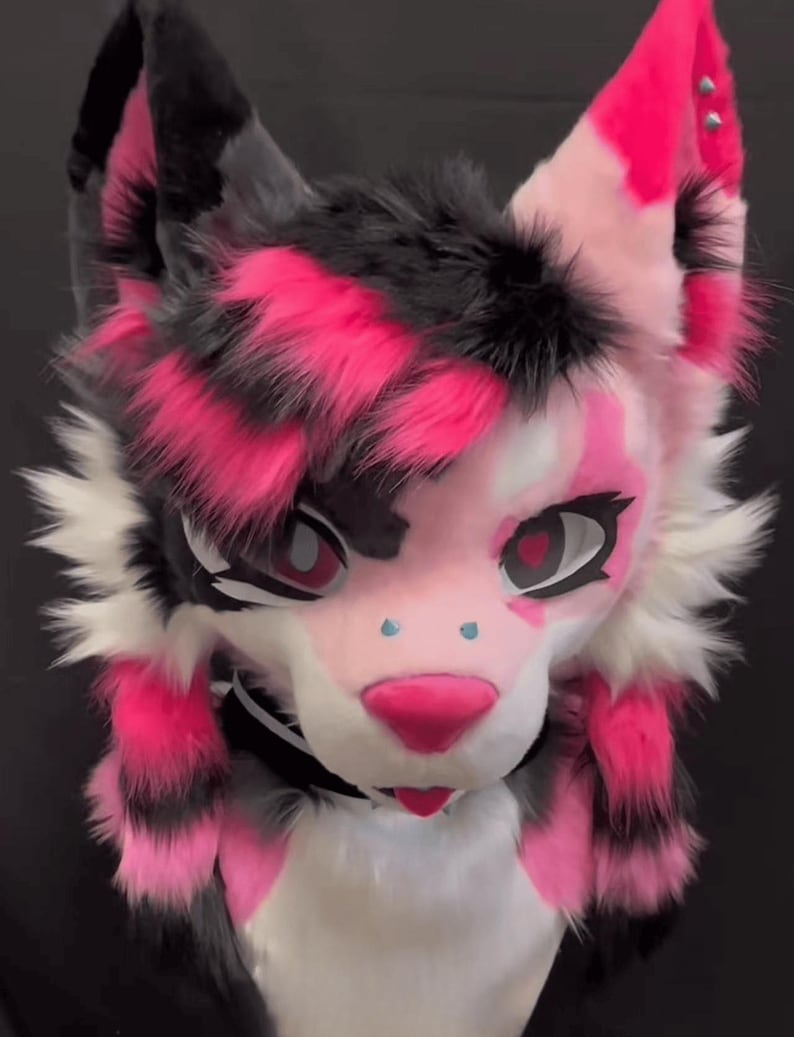 Dark Slate Gray Cabezas Furry (Furheads) en Costa Rica – Máscaras Animales para Cosplay