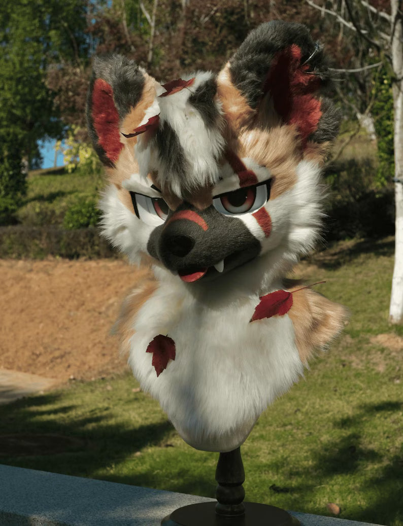 Dark Slate Gray Cabezas Furry (Furheads) en Costa Rica – Máscaras Animales para Cosplay