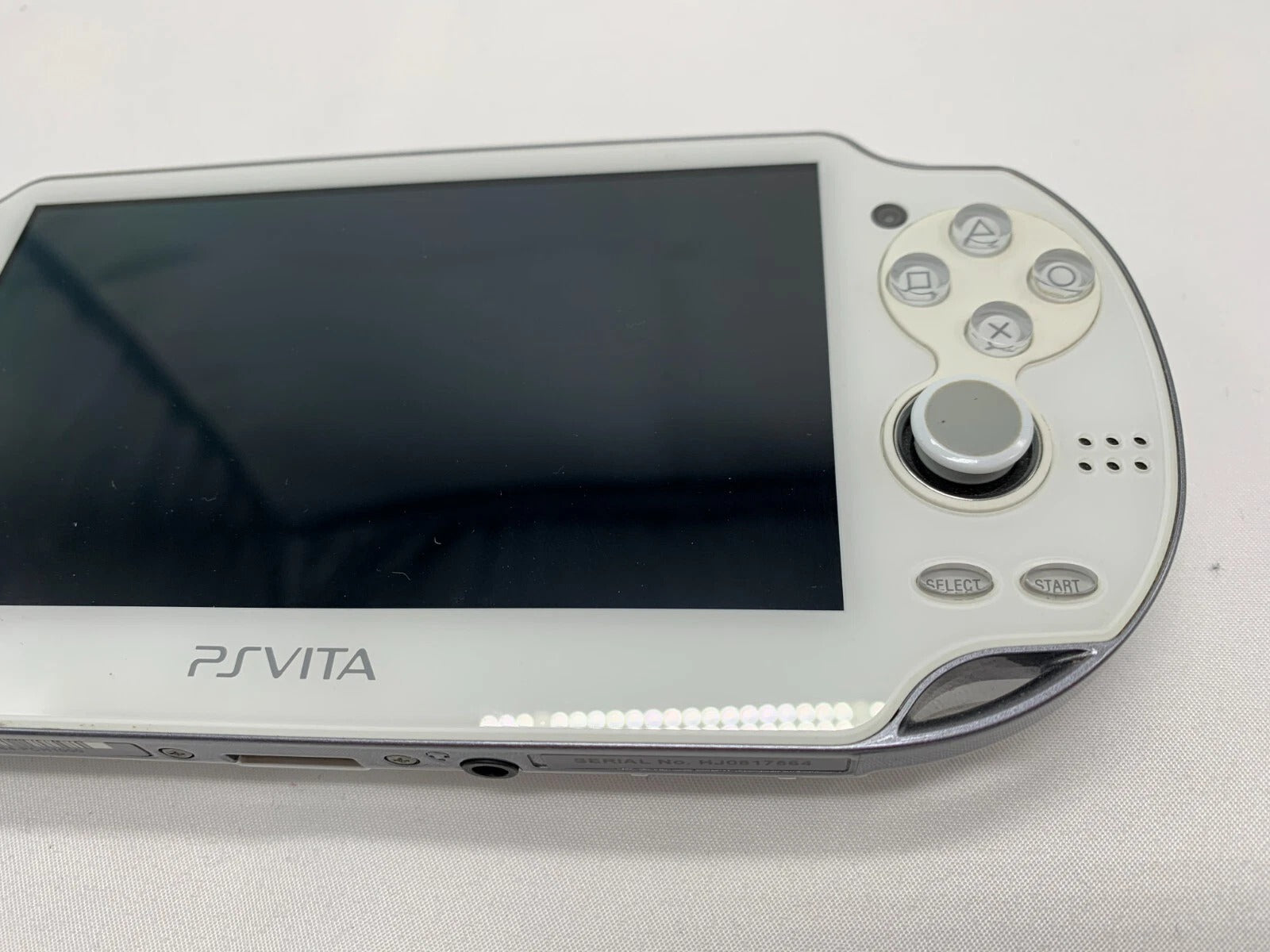 Light Gray PlayStation Vita PCH‑1000 ZA02 Crystal Blanco