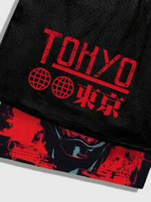 Black Shorts Tokyo Ghoul Ken Kaneki | Ropa Anime Gym | Edición Limitada – Tico Ofertas