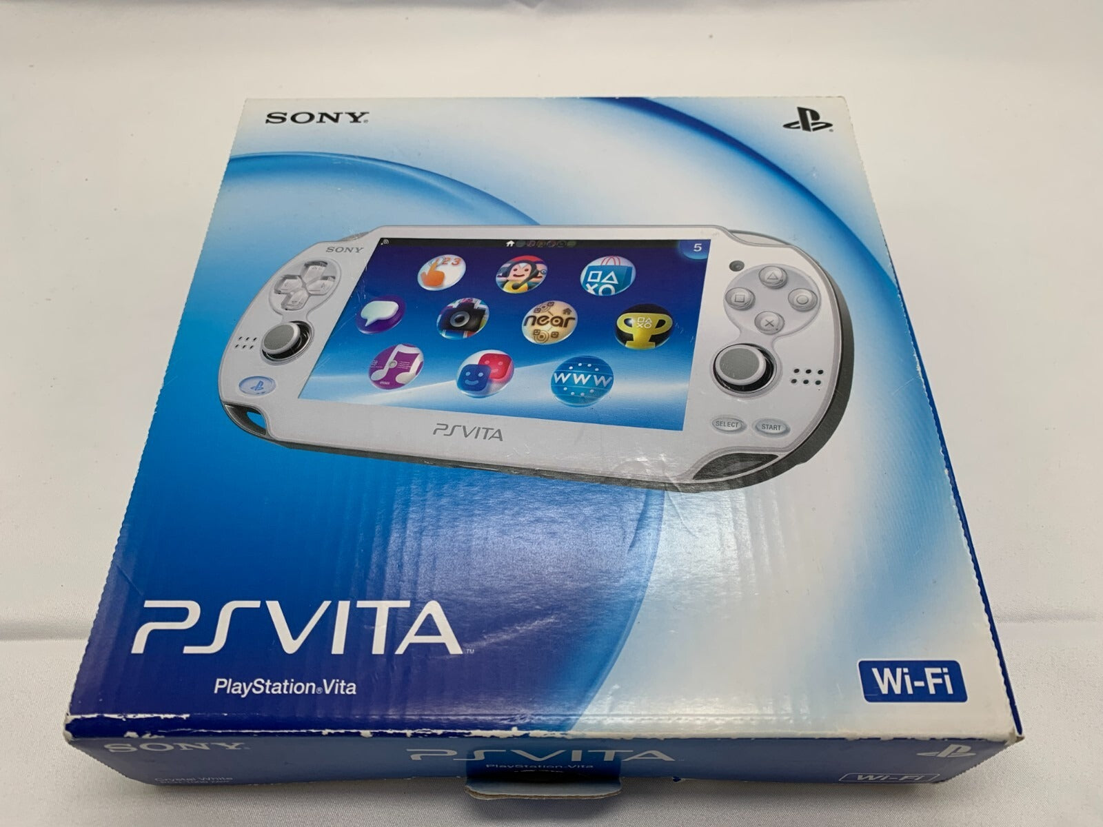 Gray PlayStation Vita PCH‑1000 ZA02 Crystal Blanco