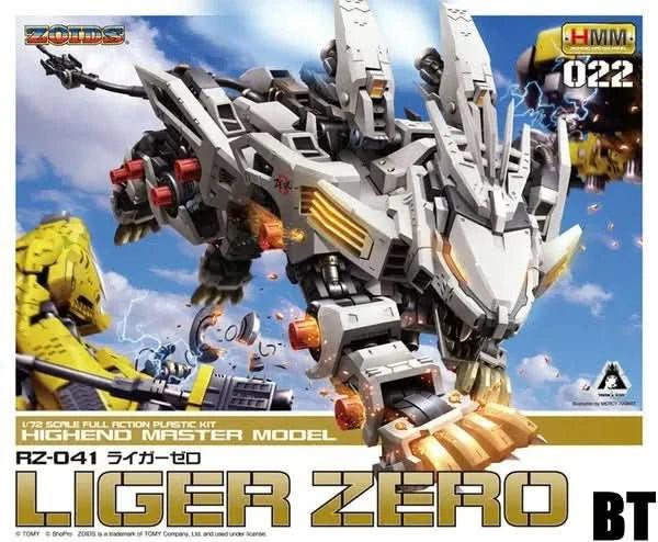 Modelo de Ensamblaje BT 1/72 ZOIDS - Liger Zero | Figura de Acción y Juguete en Costa Rica