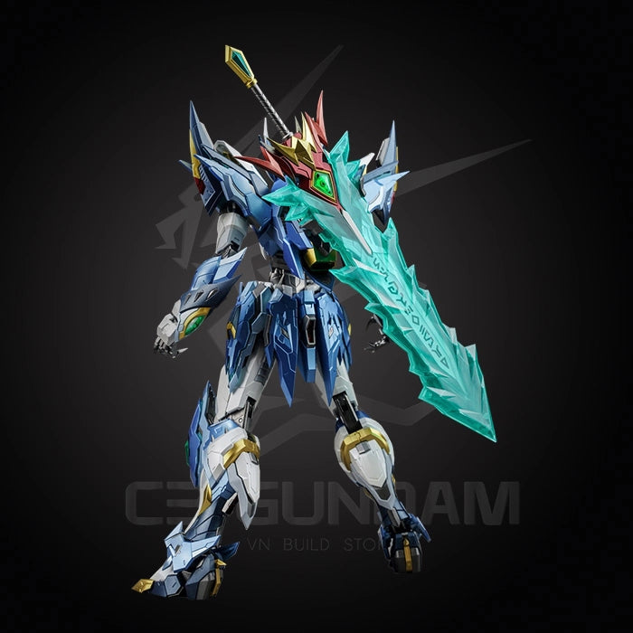 Estatuilla Robot Collectible | MN-Q03 Blue Green Dragon Ao Bing | Motor Nuclear | Tienda Anime Costa Rica | Tico Ofertas Motor Nuclear