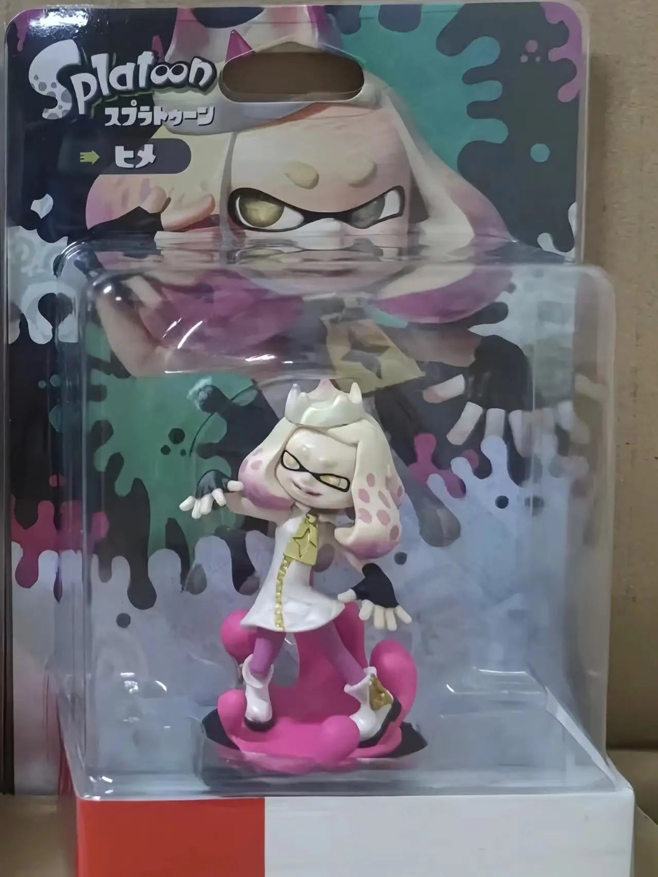 New 10cm Version Q Anime Game Splatoon Squid Niang Amiibo PVC Action Figure Collectible Model Toys Kid Gift - Tico Ofertas