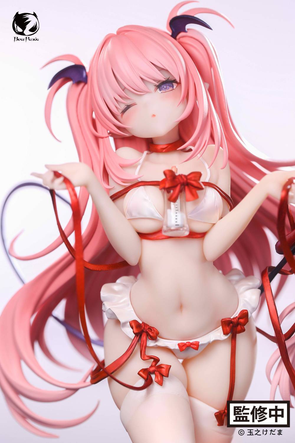 Light Gray Estatuilla Succubus Rurumu| Bearpanda | Tienda Anime | Tico Ofertas