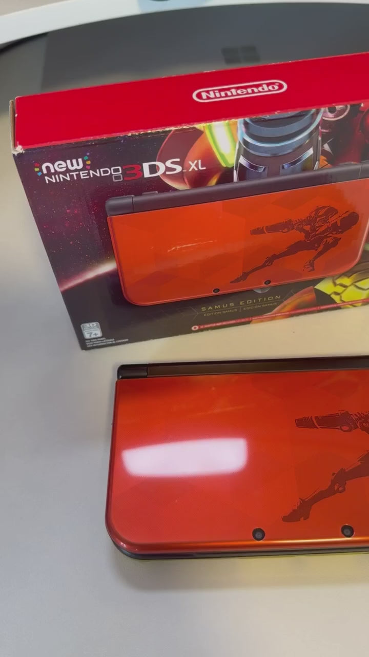 New Nintendo 3DS XL Samus Edition – Full Hack con Juegos | Edición Especial Metroid | Consola video juegos Costa Rica (Copia)