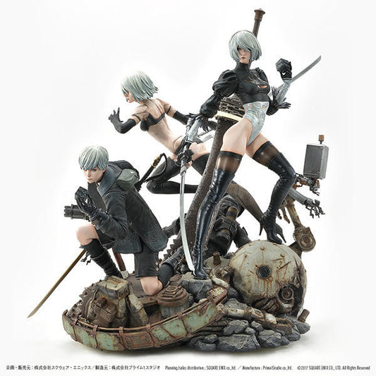 White Smoke Estatuilla Nier: Automata | Masterline 1/4 Deluxe | Square Enix | Tico Ofertas