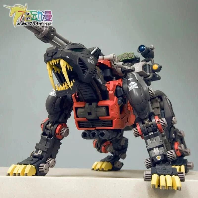 Spot BT JS009 - Figura de Acción Black Mecha Longtooth Tiger ZOIDS Soth | Figuras Anime Costa Rica, Modelo de Ensamblaje y Juguete Mecánico Black Knight - Tico Ofertas 