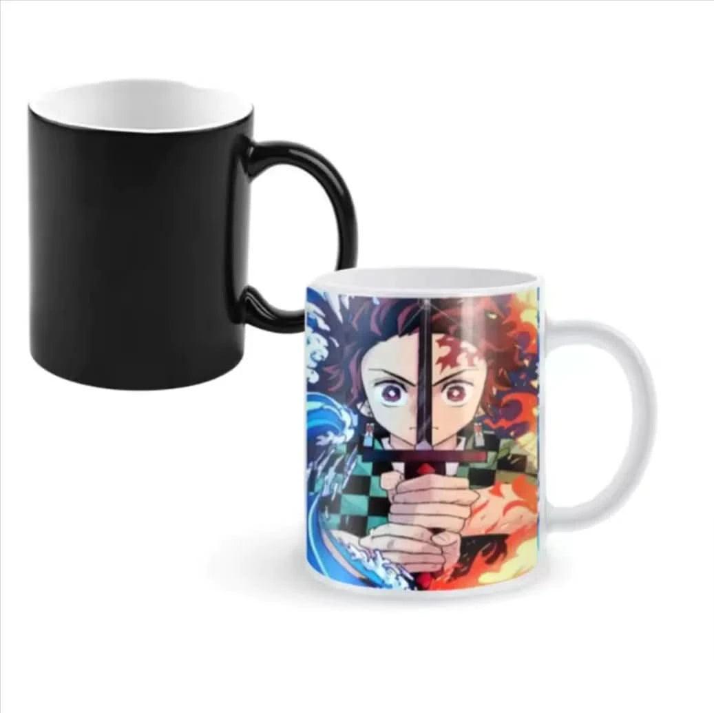 Tazas de Café Cambia de Color Demon Slayer - ¡Regalos Únicos para Fans! | Tienda Anime Costa Rica - Tico Ofertas - Tico Ofertas 