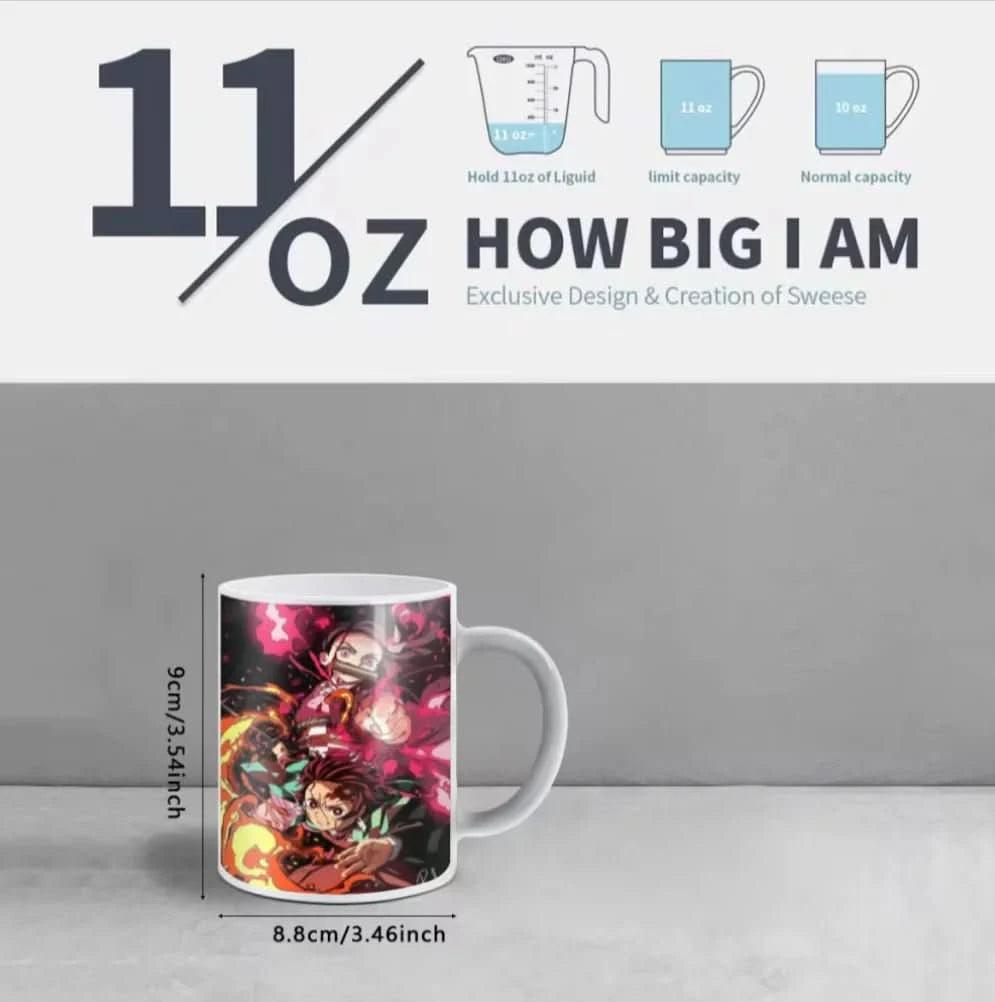 Tazas de Café Cambia de Color Demon Slayer - ¡Regalos Únicos para Fans! | Tienda Anime Costa Rica - Tico Ofertas - Tico Ofertas 