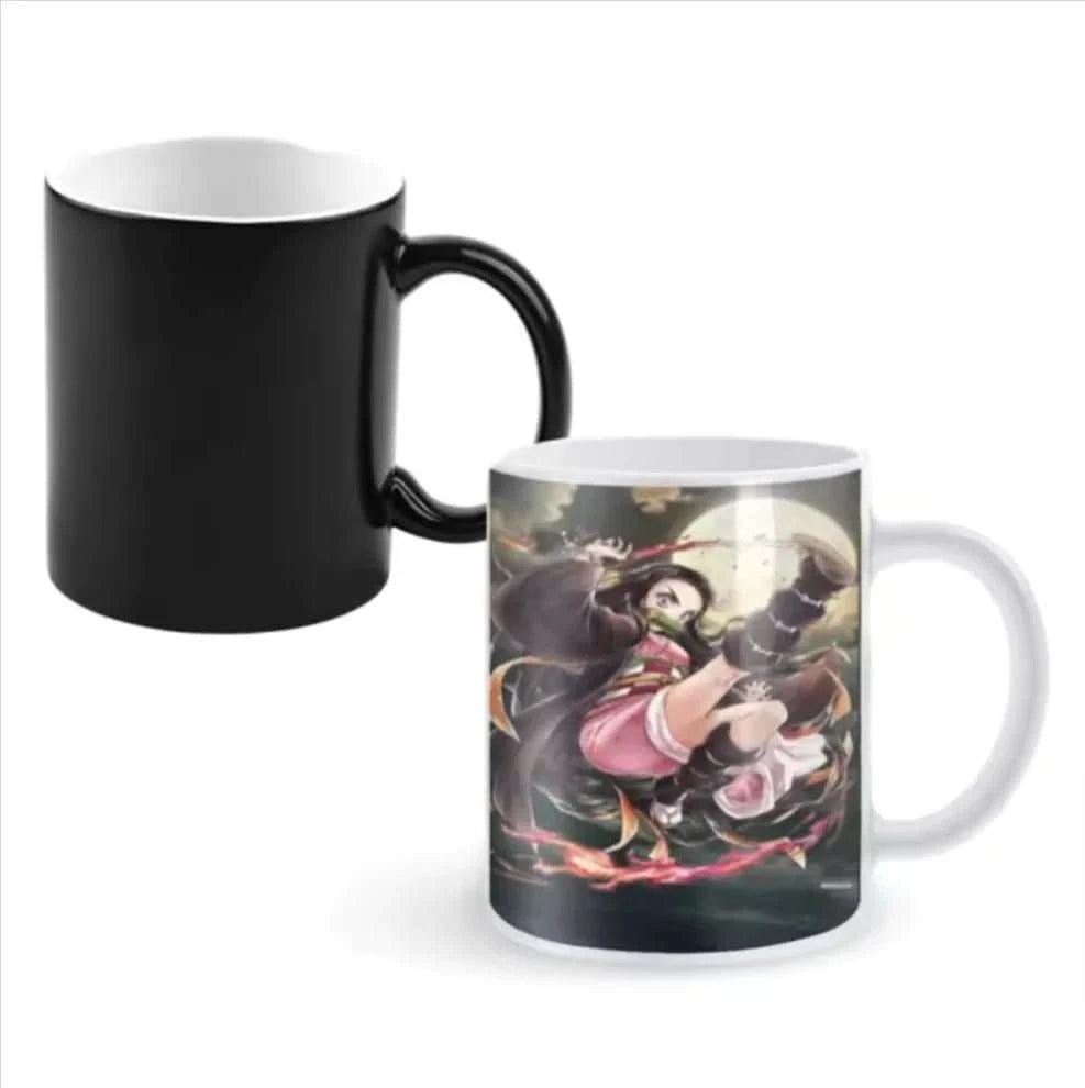 Tazas de Café Cambia de Color Demon Slayer - ¡Regalos Únicos para Fans! | Tienda Anime Costa Rica - Tico Ofertas - Tico Ofertas 