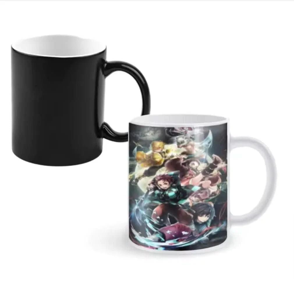 Tazas de Café Cambia de Color Demon Slayer - ¡Regalos Únicos para Fans! | Tienda Anime Costa Rica - Tico Ofertas - Tico Ofertas 