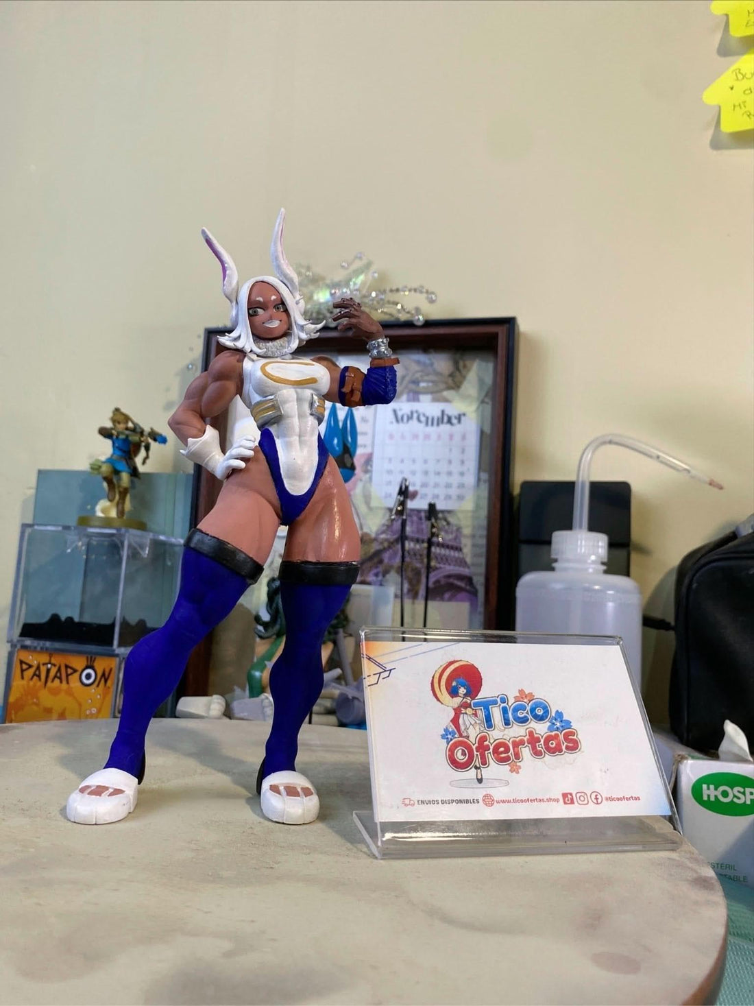 Transforma tu Imaginación en Realidad con la Impresión 3D de Mirko de My Hero Academia en Tico Ofertas